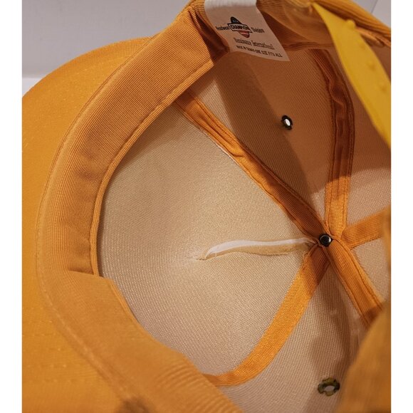 Vintage Trucker Snapback Ford vs Chevy Yellow/White Hat Very Clean - Picture 8 of 10